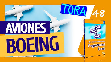 4⃣8⃣ OPTIMIZANDO CON TORA | Ejemplo 1 👉 #CursoDeProgramacionLineal