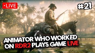 Join Game Dev who Animated Animals in RDR2. LIVE Playthrough