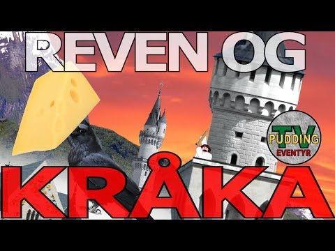 Reven og kråka - Æsops fabler