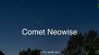 Comet Neowise in the Ohio Sky - Canon 80D & Tamron 35-150mm F/2.8 Lens