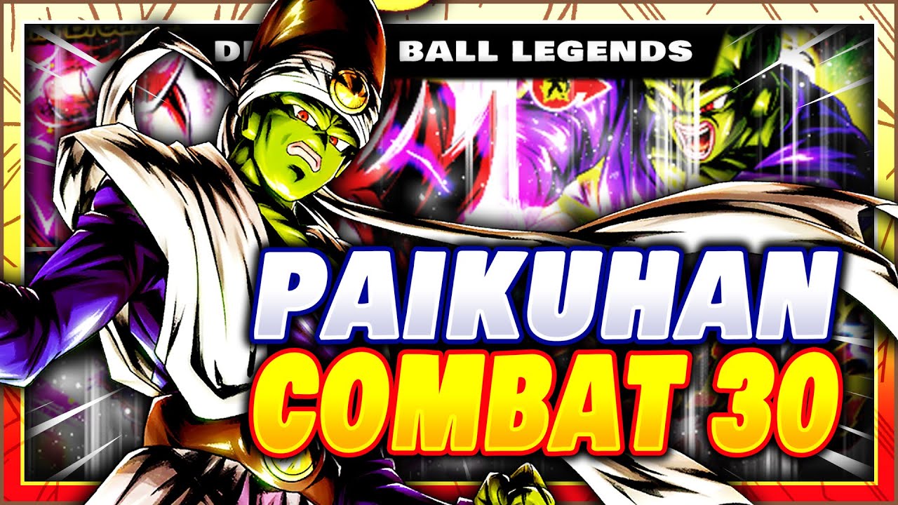 PAIKUHAN COMBAT 30 ! TOURNOI DE L'AUTRE MONDE ! DRAGON BALL LEGENDS FR