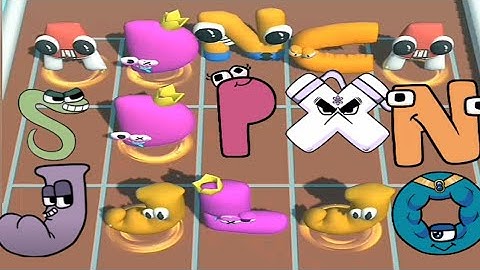 Gameplay Walkthrough - Merge Alphabet Lore Run level 26