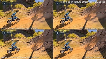 PS4 Hard Drive/SSD Upgrade Tests: Trials Fusion Texture Streaming Comparison