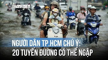 Ngày 5 - 6.12, triều cường TP.HCM đạt đỉnh: 23 tuyến đường này có thể ngập nước
