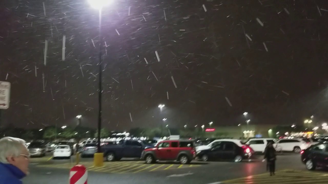 Snowing Houston ,Jersey Village Tc YouTube