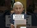 Dr. Anthony Fauci invokes Fifth Amendment 111 times at Senate hearing on COVID-19