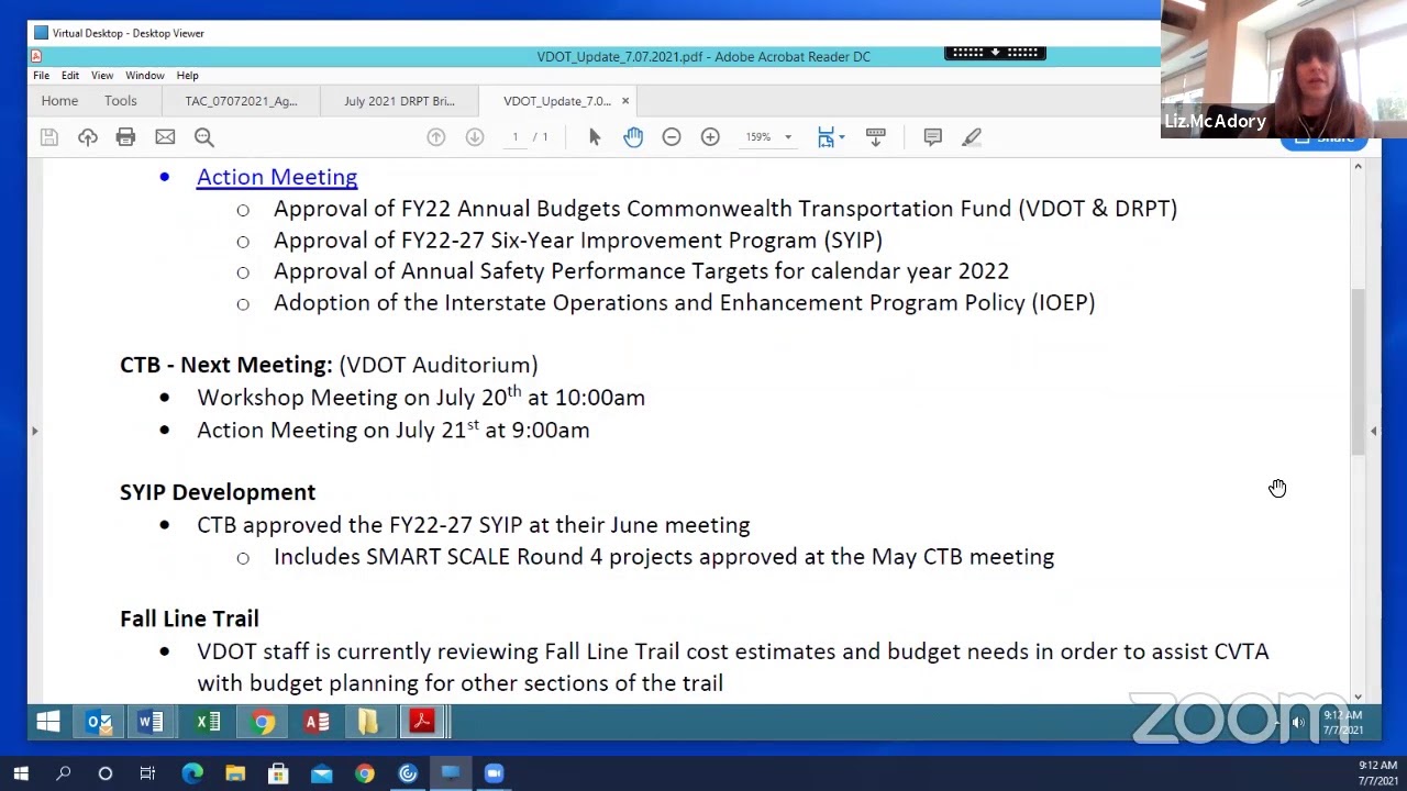 Rrtpo Technical Advisory Committee: July 7, 2021 - Youtube