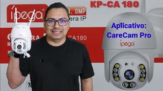 Câmera wi-fi KP-CA 180 da ípega como configurar sem QR CODE APP: CareCam Pro
