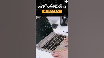 Grid Settings in #AutoCAD | #Shorts