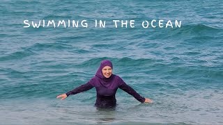 Swimming in the Ocean in Okinawa Island | Travel in Japan