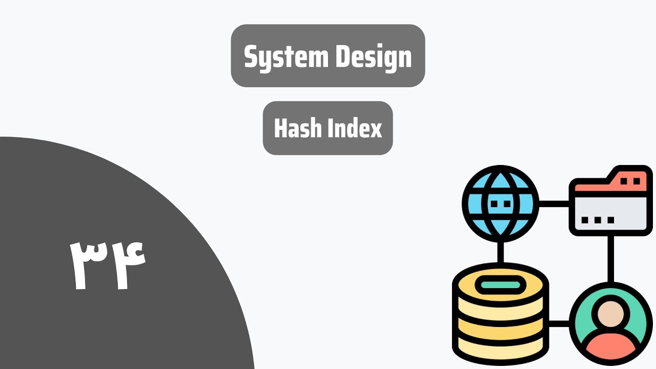 طراحی سیستم‌ها | Hash Index | درس سی و چهار | System Design - YouTube