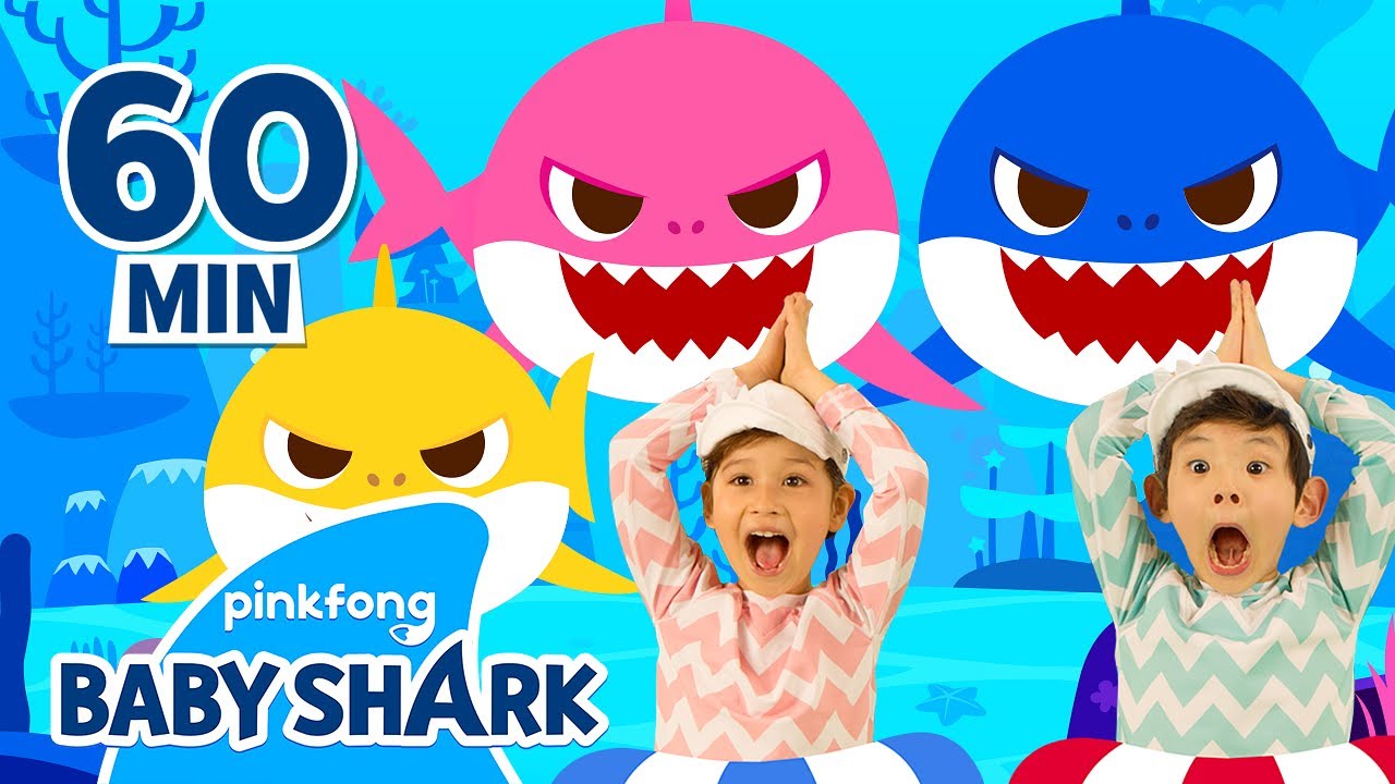 Mix - Baby Shark Dance and More | +Compilation | Baby Shark 1 hour | Baby Shark Official