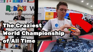 The Craziest Rubiks Cube Competition of ALL TIME || WCA World Championship 2023