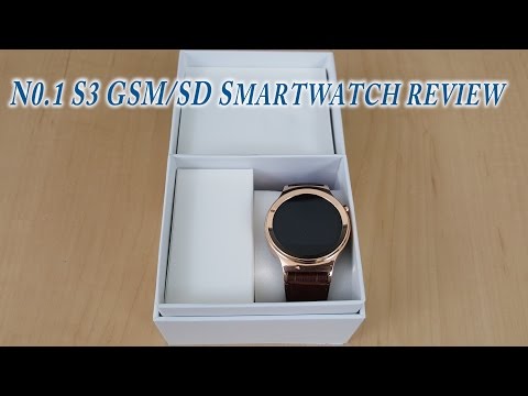 N0.1 S3 SIM card + SD Card Slot Supporting Smartwatch review