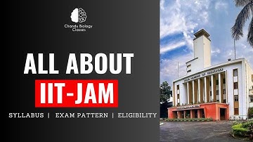 IIT JAM BIOTECHNOLOGY 2024 WHATS NEW | MUST WATCH | FULL SYLLABUS | IIT JAM 2024 | IIT JAM |