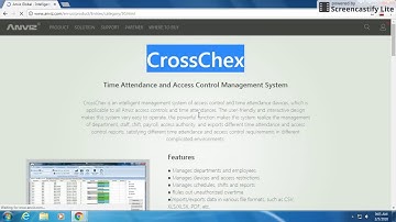 Download CrossChex Installer