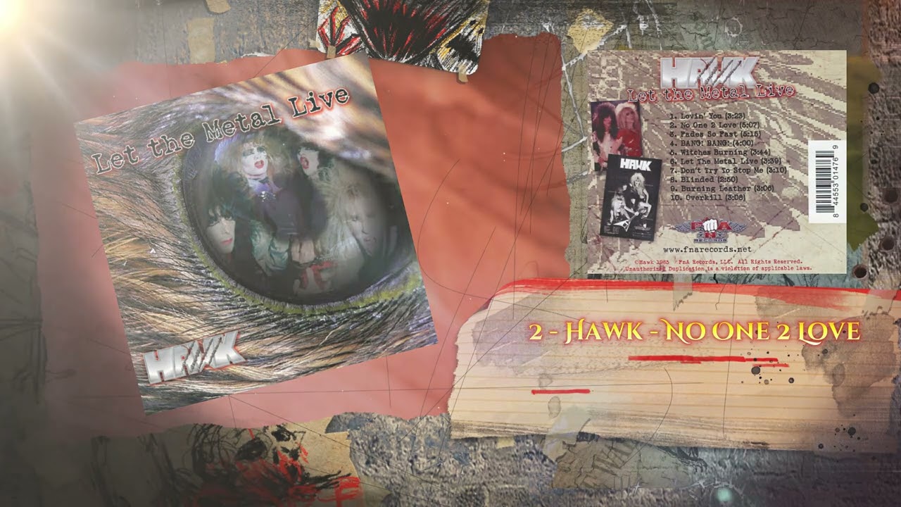 Hawk  – Let The Metal Live 1985 / ALBUM COMPLETE / Session Hard Rock /Remastered Audio HQ