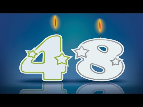 Поздравление С Днём Рождения 48 Лет Мужчине - Красивое Прикольное Музыкальное Поздравление Открытка