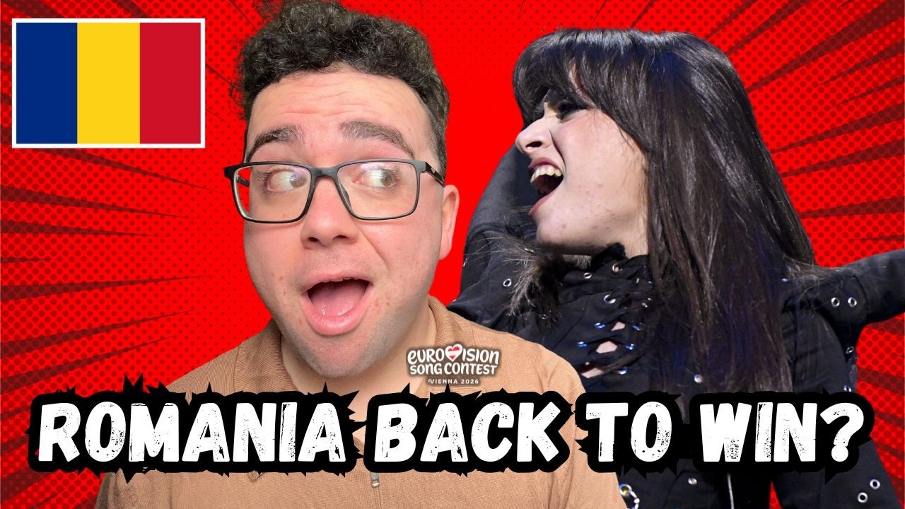 MY REACTION TO ROMANIA AT EUROVISION 2026 // Alexandra Căpitănescu 'Choke Me'