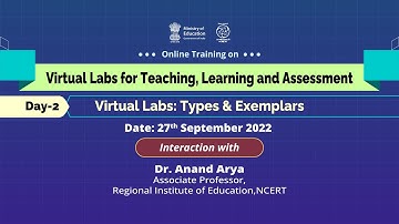 Online Training On : Virtual Labs: Types & Exemplars