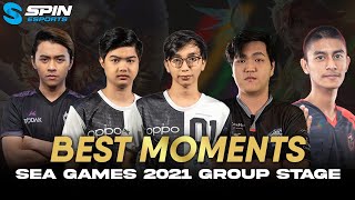BEST MOMENTS SEA GAMES 31 VIETNAM MOBILE LEGENDS GROUP STAGE