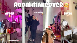 Room makeover | أخيييرا بدلت ديكور بيتي و صايبت مرايا بوحدي فالدار  (part 2)