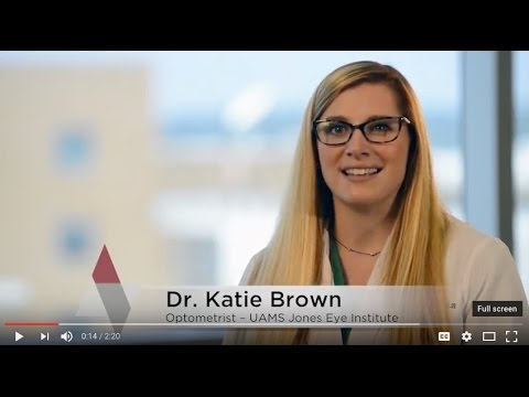 Dr. Katie Brown, Optometrist – UAMS Jones Eye Institute