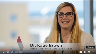 Dr. Katie Brown, Optometrist – UAMS Jones Eye Institute