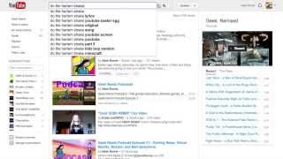 Harlem Shake Youtube Easter Egg