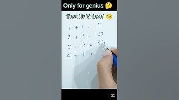 Test Ur IQ level #shortvideo #shorts #youtubeshorts #maths #ytshorts #challenge
