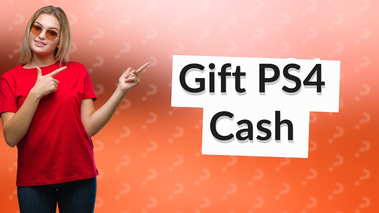 Can you gift PS4 money? YouTube