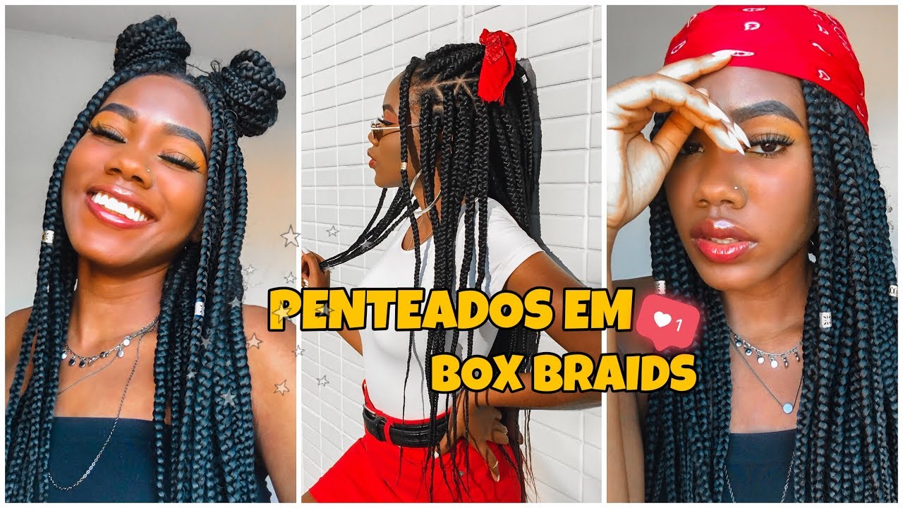 PENTEADOS PARA TRANÇAS BOX BRAIDS | @andrezasiltos - thptnganamst.edu.vn