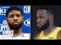 Stephen A.: Paul George dissed LeBron by saying the Clippers have a better duo | First Take