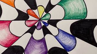 Op Art Color Wheel