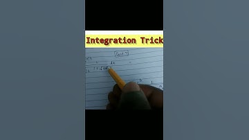 Integration Tricks Part 6 , Integral Trick for IIT JEE/NDA/Airforce X/Navy, समाकलन की ट्रिक #Shorts