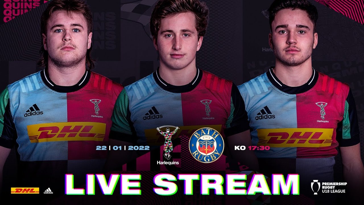 Live Rugby - Harlequins U18s v Bath U18s