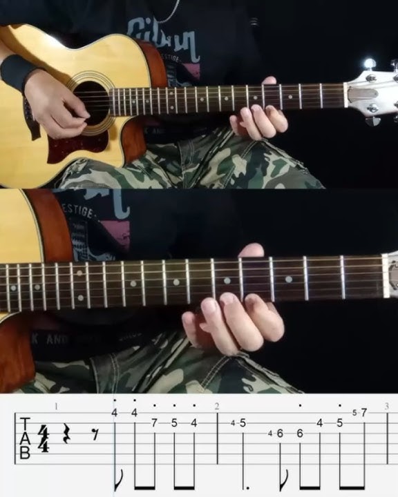 Autumn in Melbourne - Guitar lesson with TAB - Tutorial - Cover