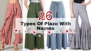 Types of pants for girls with names/Bottom wear with names/High waisted pant  design for girls women 