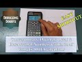 Number Base Conversion (Binary , Octal , Decimal , Hexadecimal) using Casio fx-991ES calculator