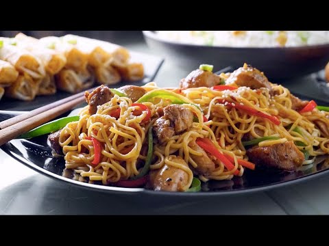 Video: Բուսական Chow Mein