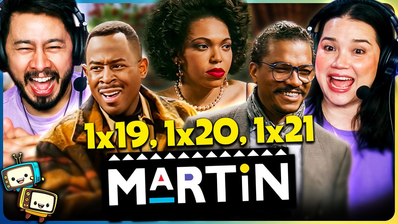 MARTIN (1992) 1x19, 1x20 & 1x21 Reaction! | Martin Lawrence | Tisha Campbell w/ Jaby Koay