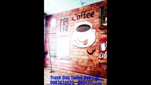 Tranh dán tường 3d giá rẻ Dak Lak