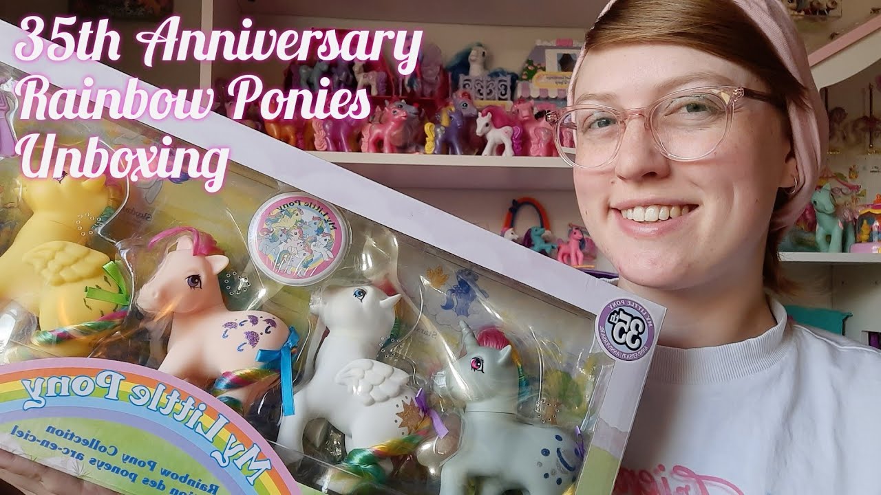 MLP 35th Anniversary Rainbow Ponies Unboxing