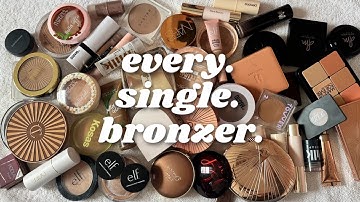 HUGE Declutter ✨ + my bronzer collection faves