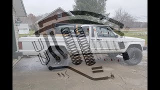 Rusty's MJ Comanche 4.5" Spring Pack Kit install - Part 2  + walk around