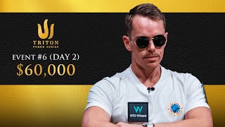 Triton Poker Series London 2023 - Event #6 $60k NLH 7-Handed - Day 2