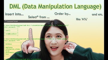 Pertemuan 4 Aplikasi Basis Data: DML (Data Manipulation Language)