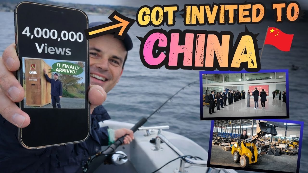 How a Viral Mini Excavator Video Took Me to China (Visiting the Factory)