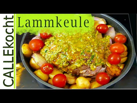 Video: Wie Man Eine Lammkeule Röstet