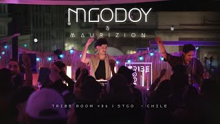 Afro House Sunset DJ + Live Instruments | MGodoy \u0026 MauriZion | TRIBE ROOM #06